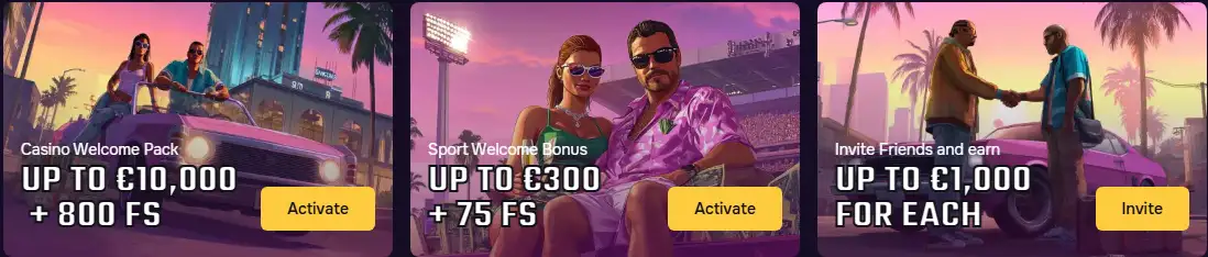 Gtbet Casino Bonussen en Promoties